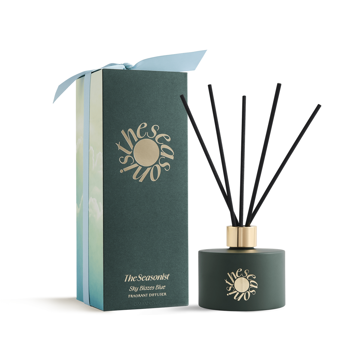 Sky Blazes Blue Fragrant Reed Diffuser